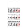 Tri Monthly wall calendar